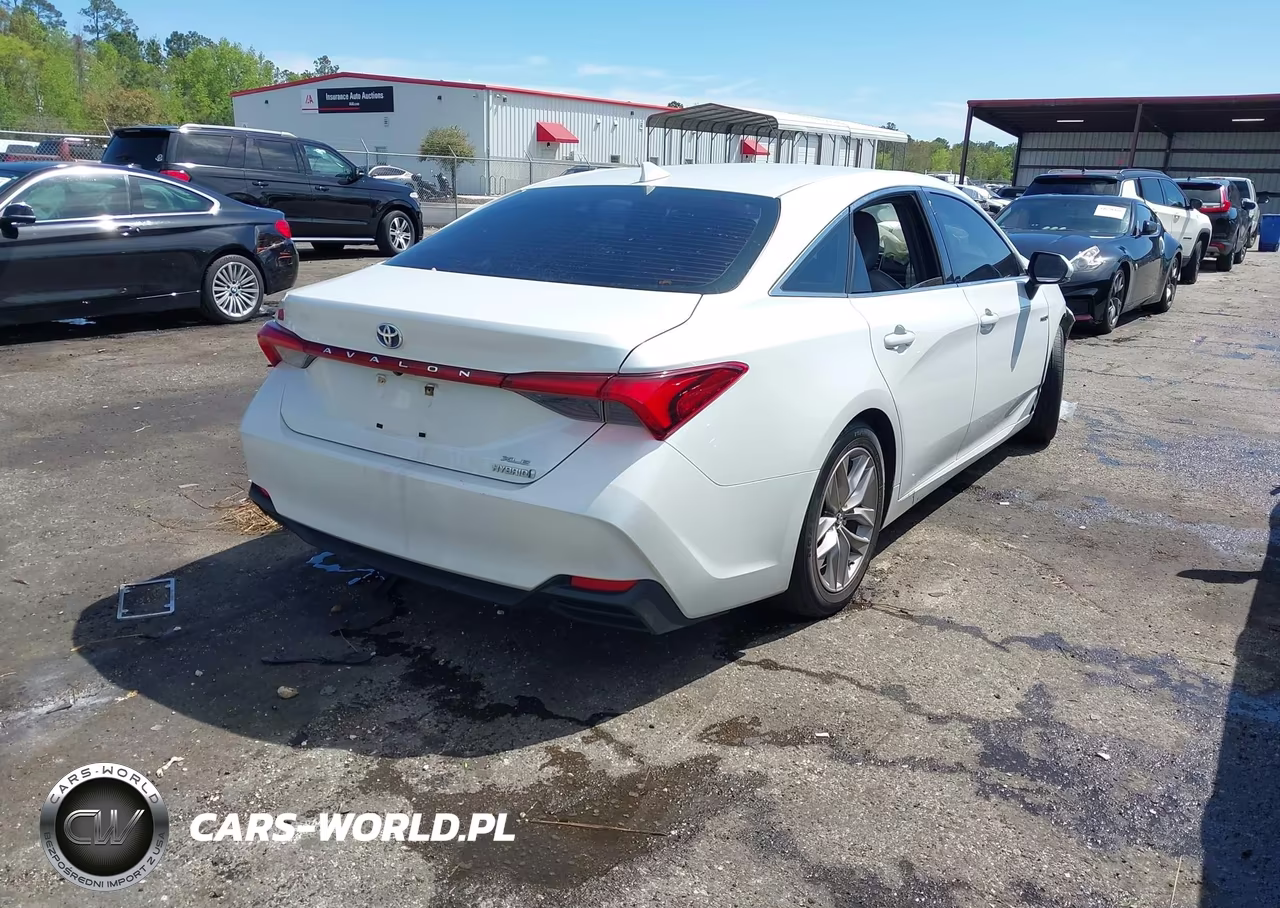 2019 Toyota Avalon Hybrid Xle VIN:4T1B21FBXKU001634 - 4