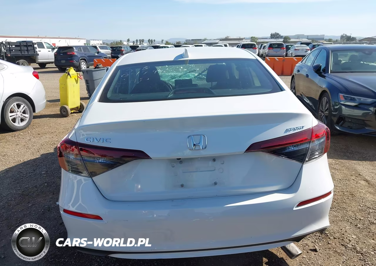 2025 Honda Civic Sport VIN:2HGFE2F58SH504791 - 17