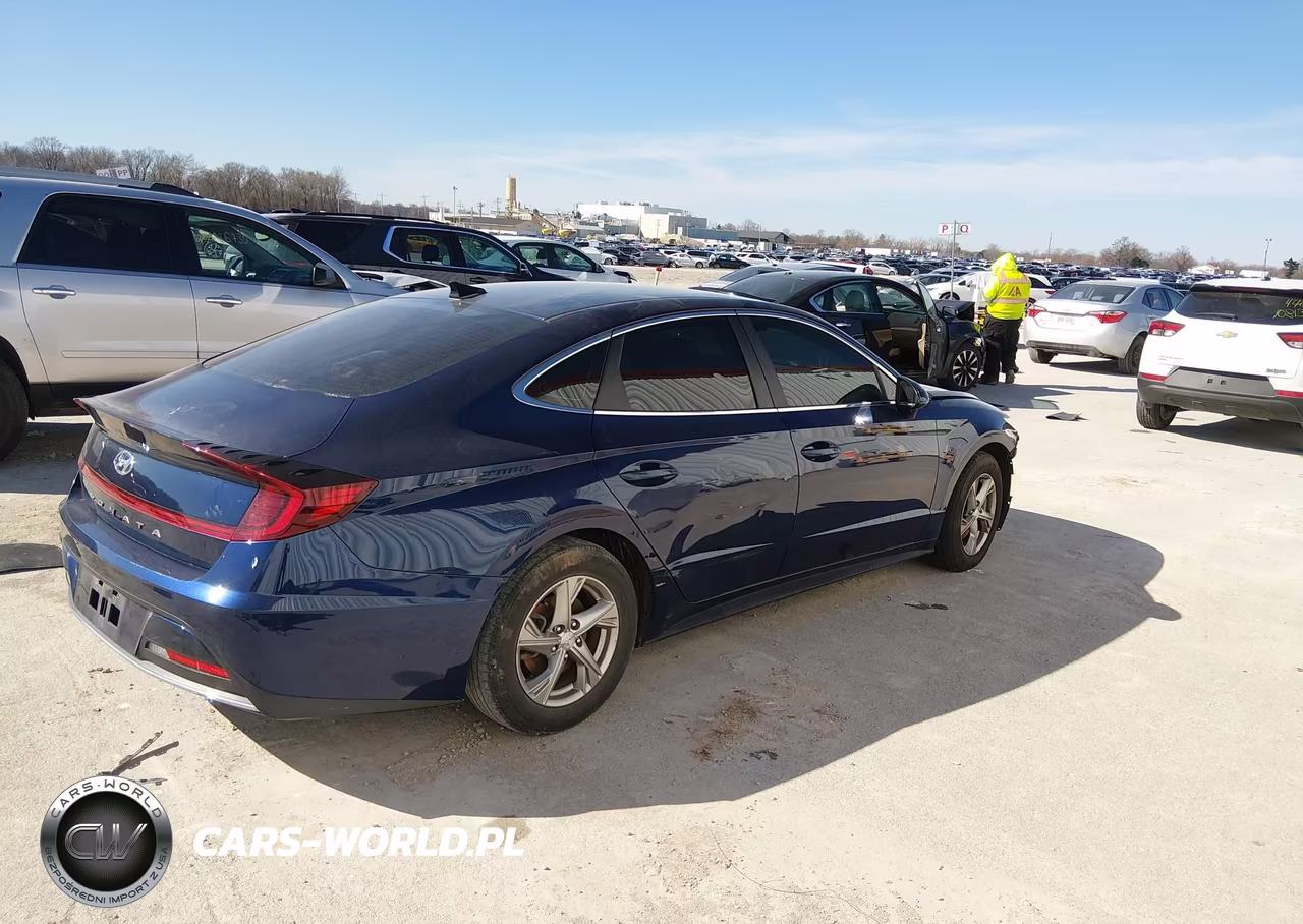 2021 Hyundai Sonata Se VIN:5NPEG4JA2MH128670 - 4