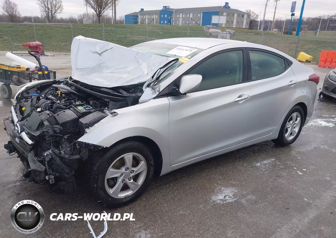 2015 Hyundai Elantra Se VIN:5NPDH4AE4FH579761 - 2