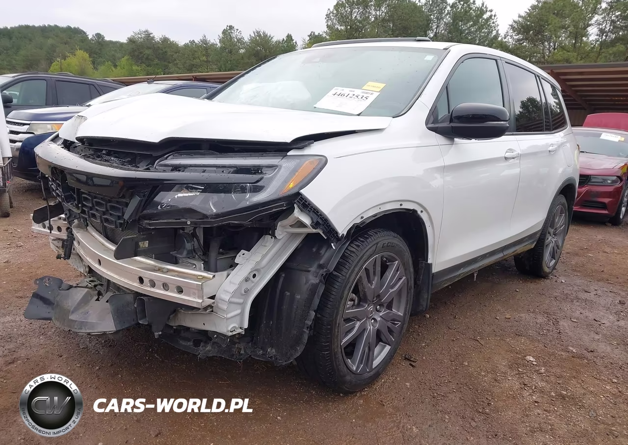 2021 Honda Passport 2Wd Ex-L VIN:5FNYF7H50MB004826 - 2