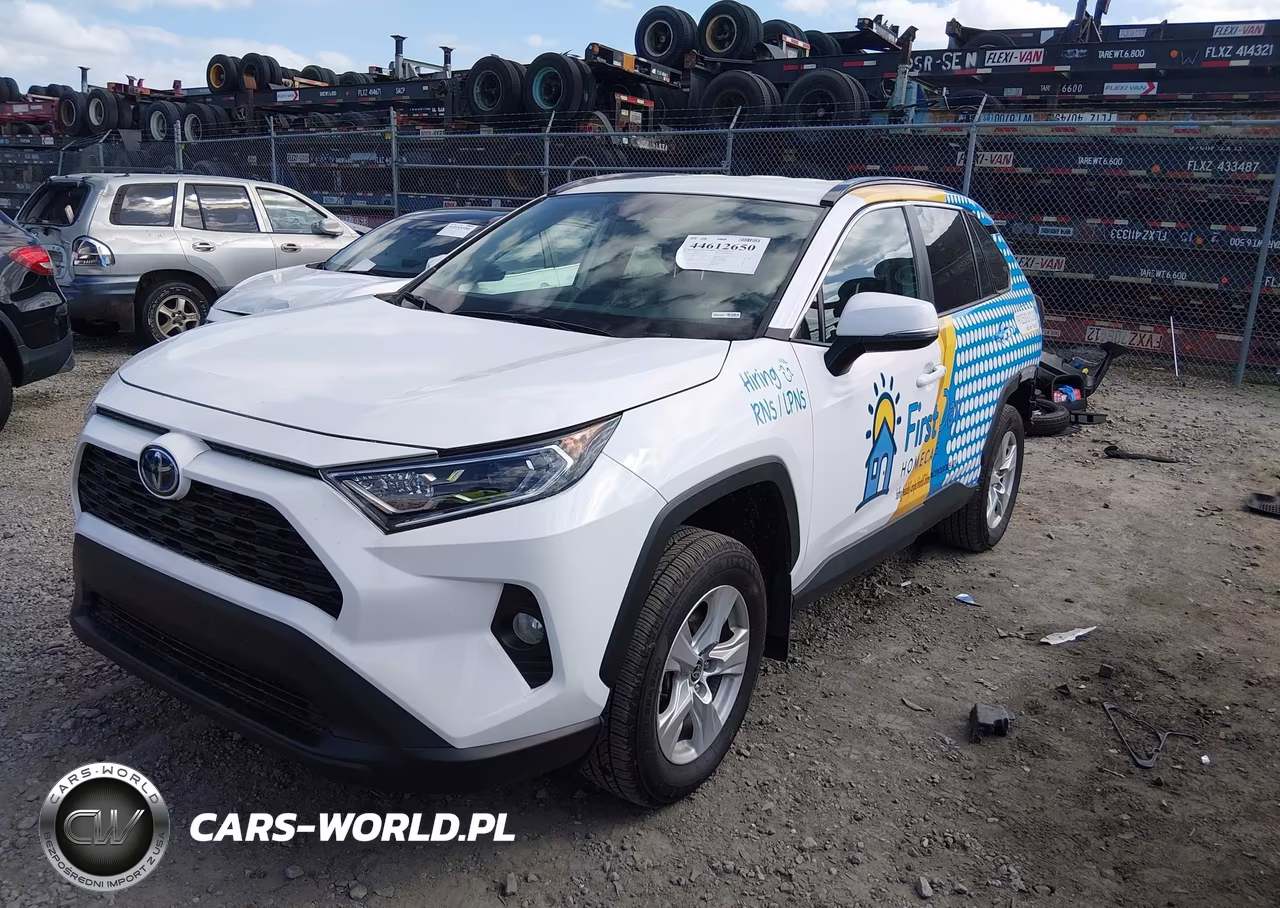 2021 Toyota Rav4 Hybrid Xle VIN:2T3RWRFV7MW113183 - 2