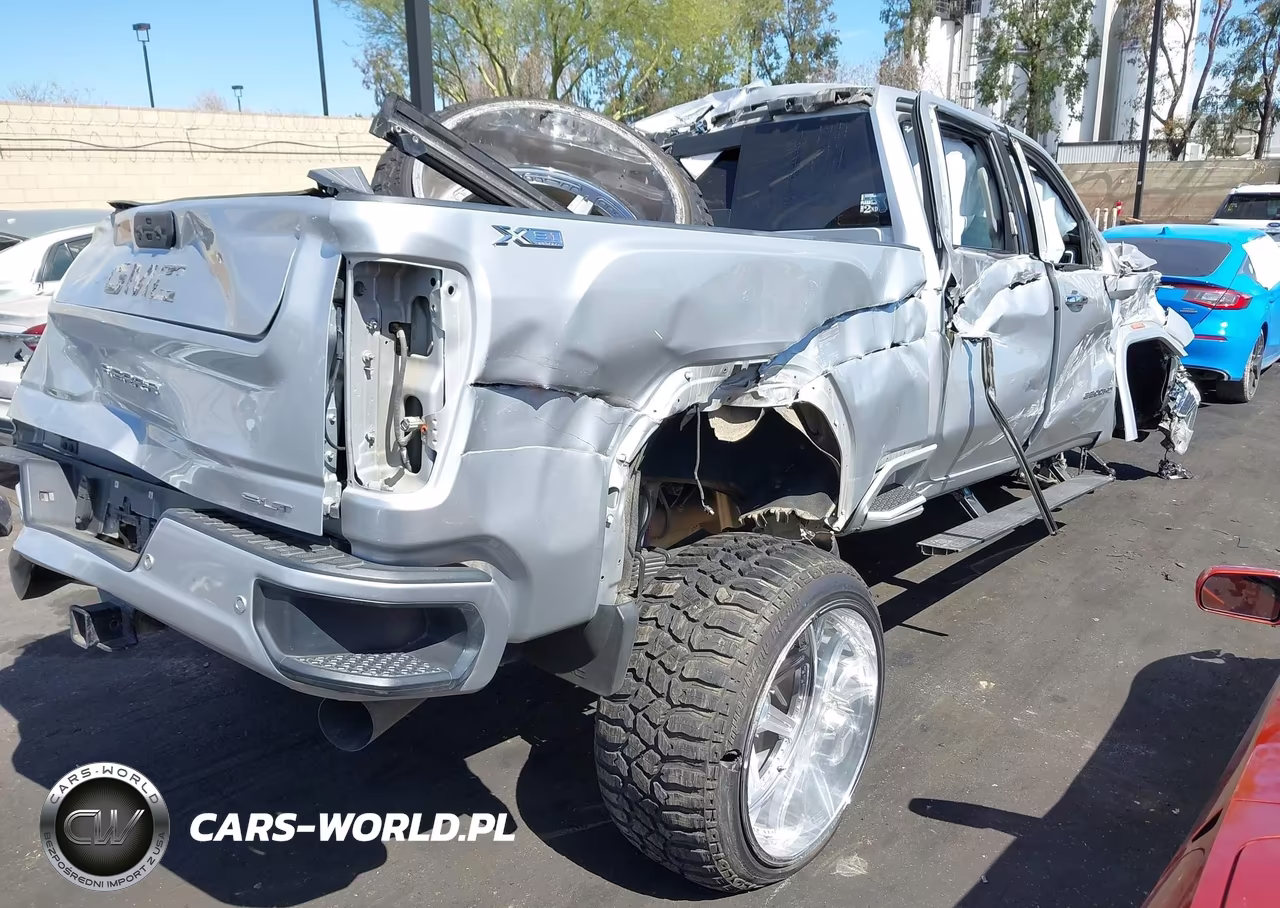 2020 GMC Sierra 2500Hd 4Wd Standard Bed Slt VIN:1GT49NEY2LF170042 - 4