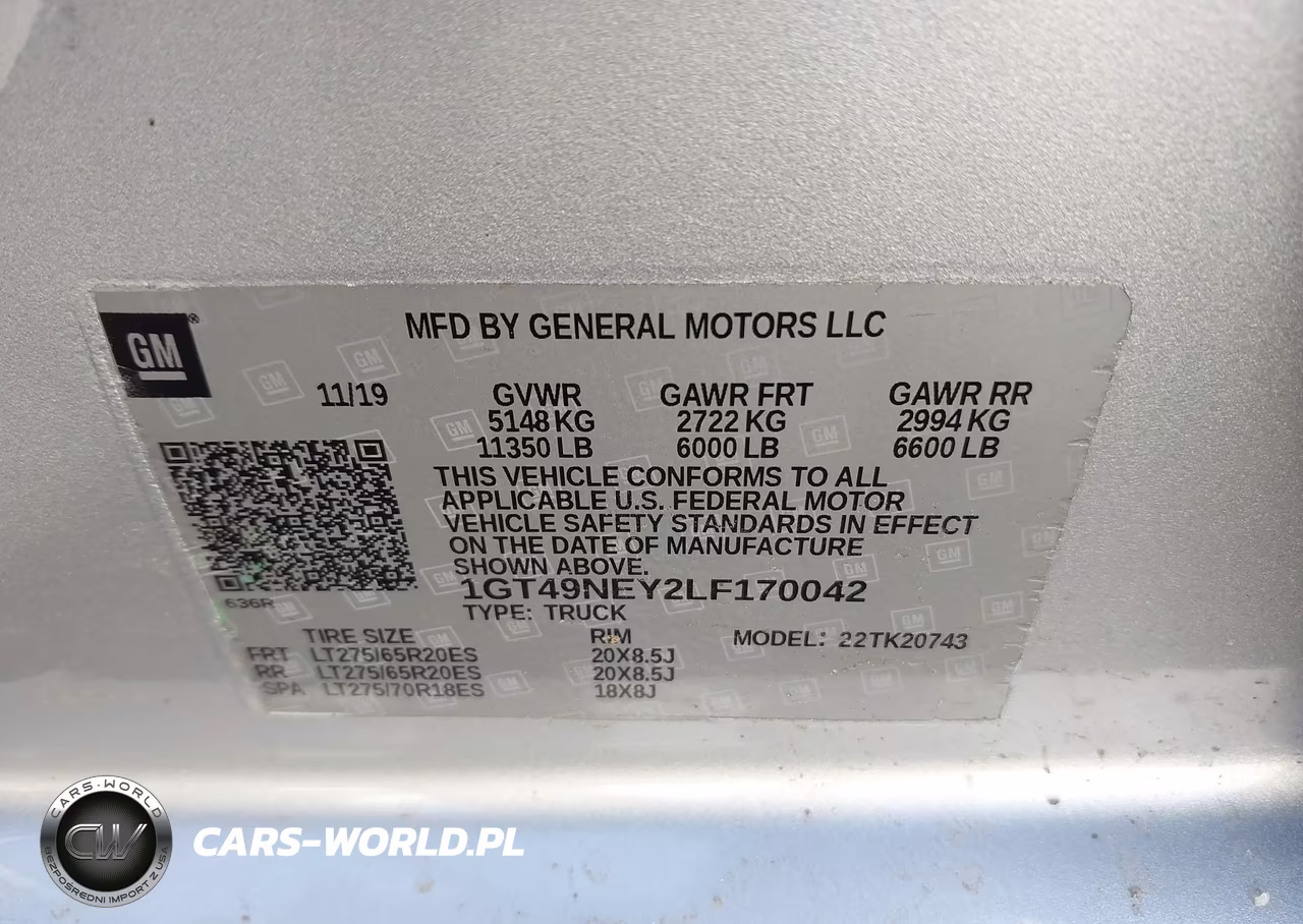 2020 GMC Sierra 2500Hd 4Wd Standard Bed Slt VIN:1GT49NEY2LF170042 - 9