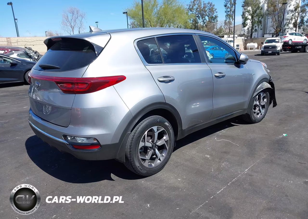 2021 Kia Sportage Lx VIN:KNDPMCAC2M7943131 - 4