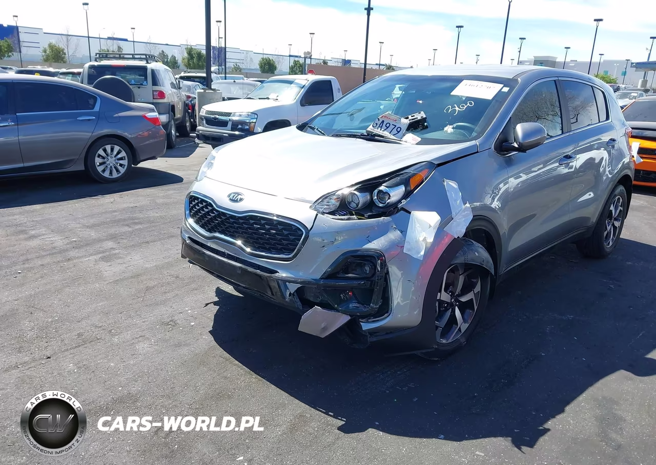 2021 Kia Sportage Lx VIN:KNDPMCAC2M7943131 - 6