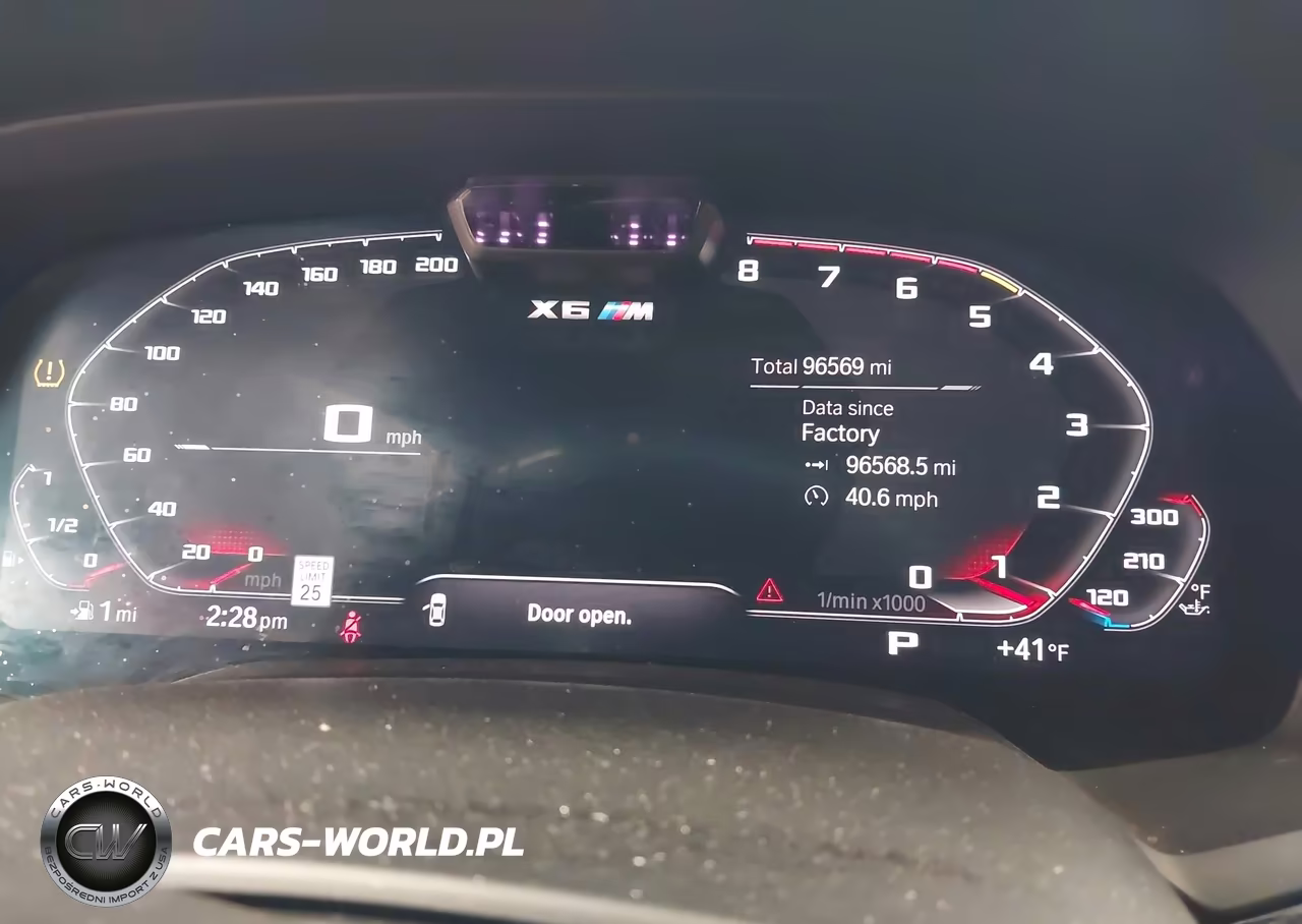 2020 BMW X6 M Competition VIN:5YMCY0C02L9C56135 - 7