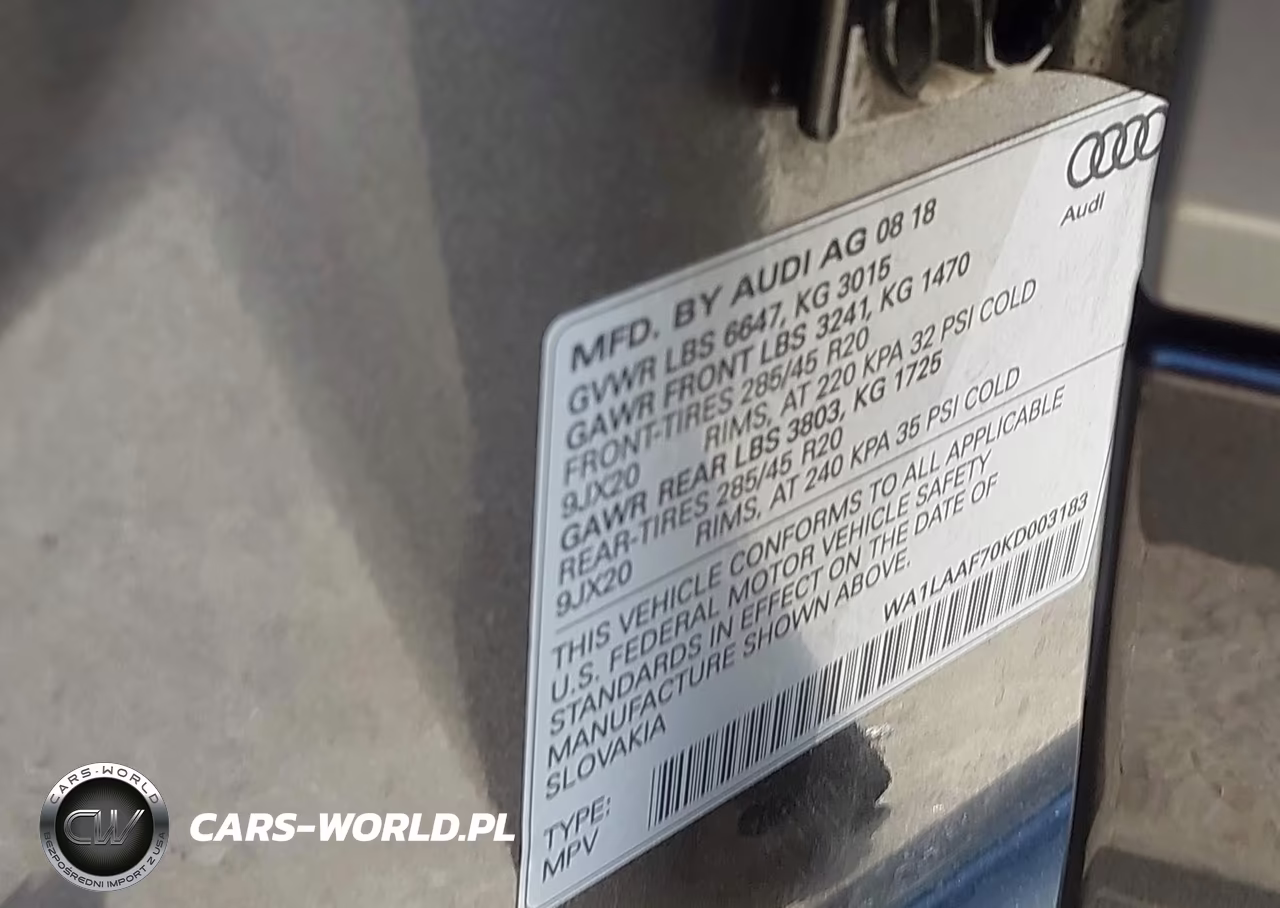 2019 Audi Q7 55 Premium-55 Se Premium VIN:WA1LAAF70KD003183 - 9