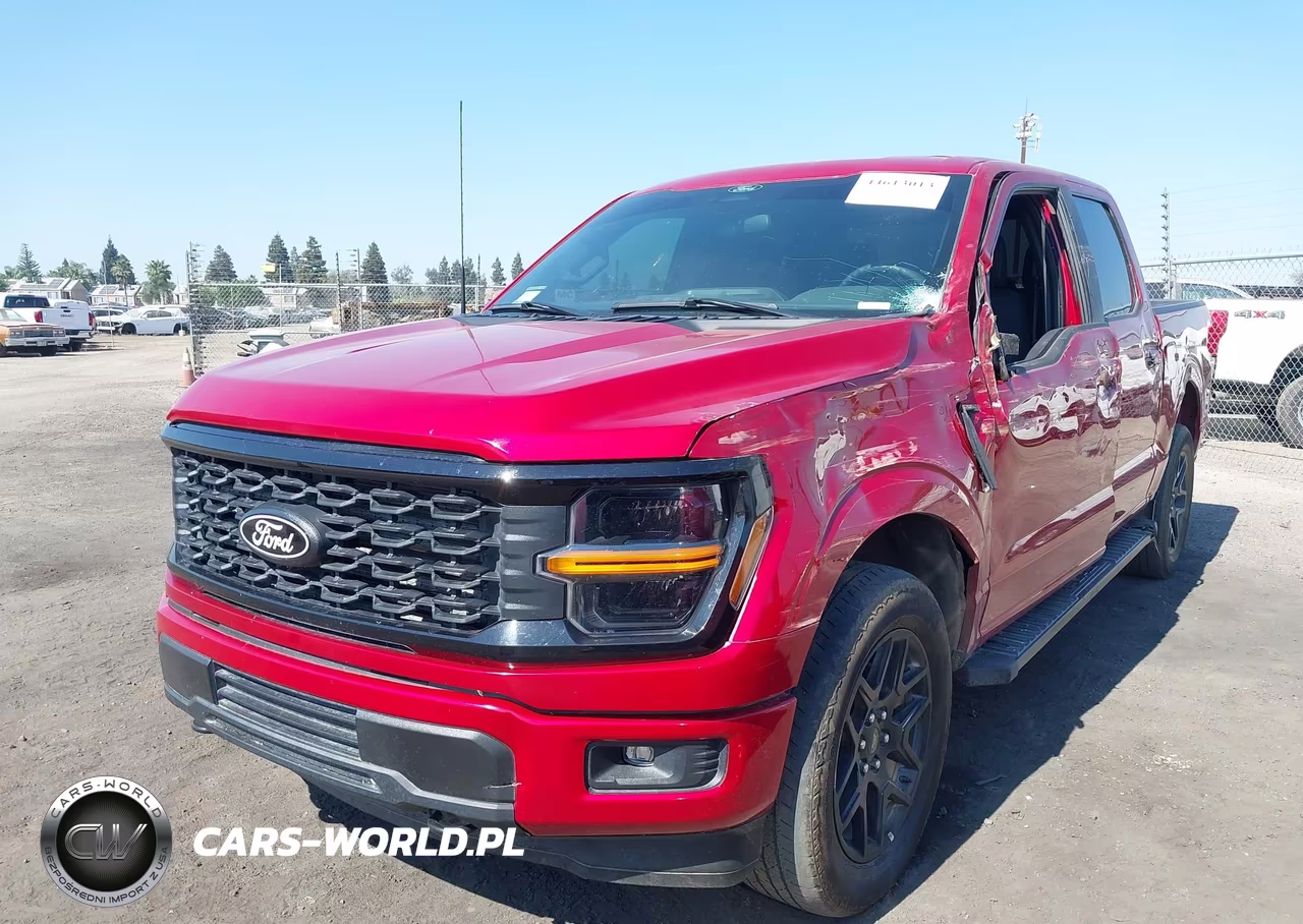 2024 Ford F-150 Stx VIN:1FTFW2L56RKF08423 - 2