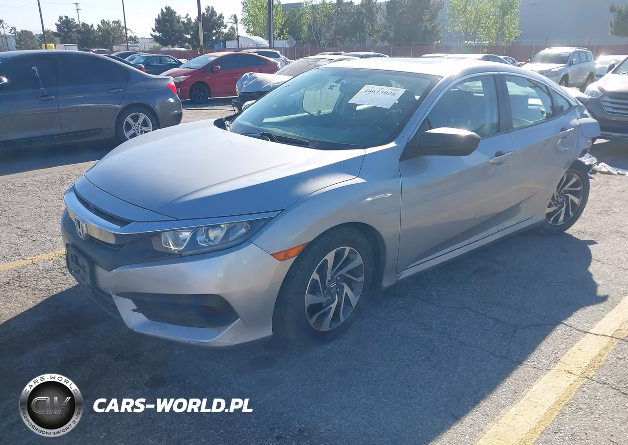 2018 Honda Civic Ex VIN:2HGFC2F75JH504933 - 2