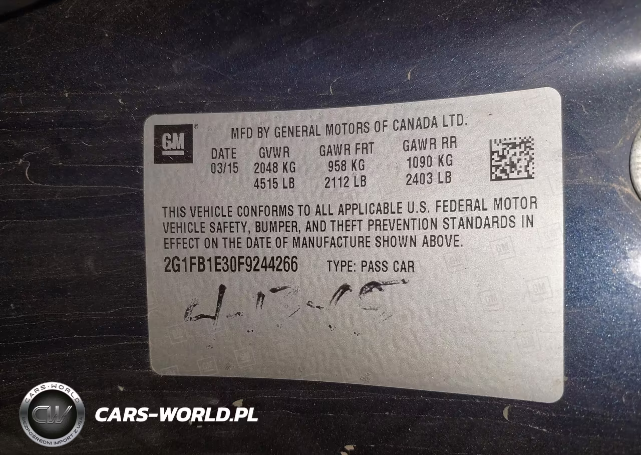 2015 Chevrolet Camaro 2Ls VIN:2G1FB1E30F9244266 - 9