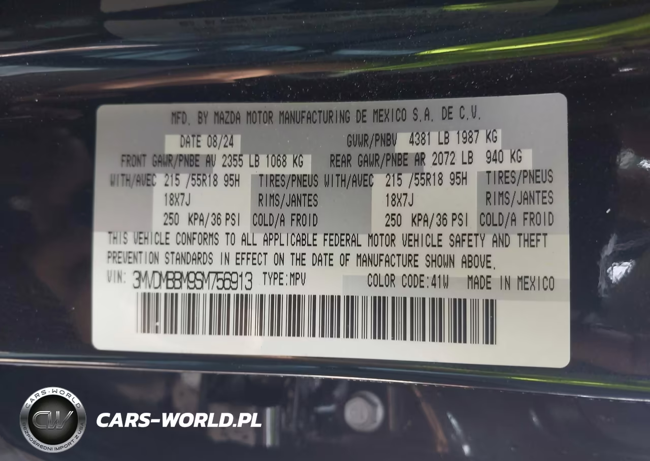 2025 Mazda Cx-30 2.5 S Select Sport VIN:3MVDMBBM9SM756913 - 9