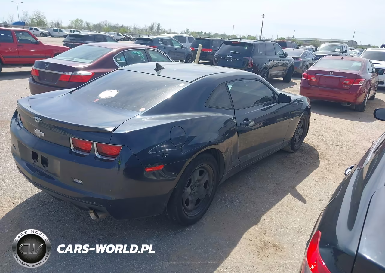 2013 Chevrolet Camaro 1Ls VIN:2G1FE1E36D9167598 - 4