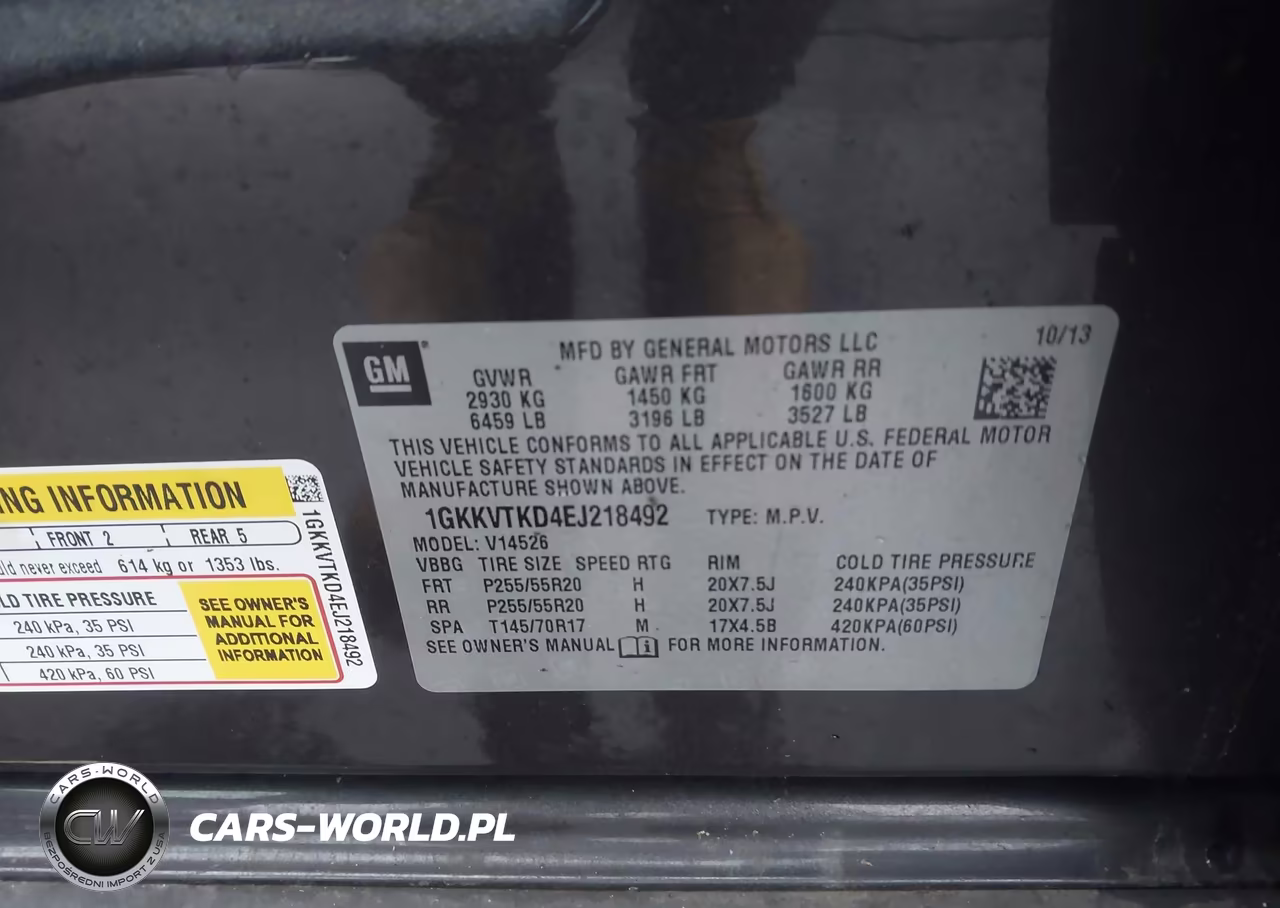 2014 GMC Acadia Denali VIN:1GKKVTKD4EJ218492 - 9
