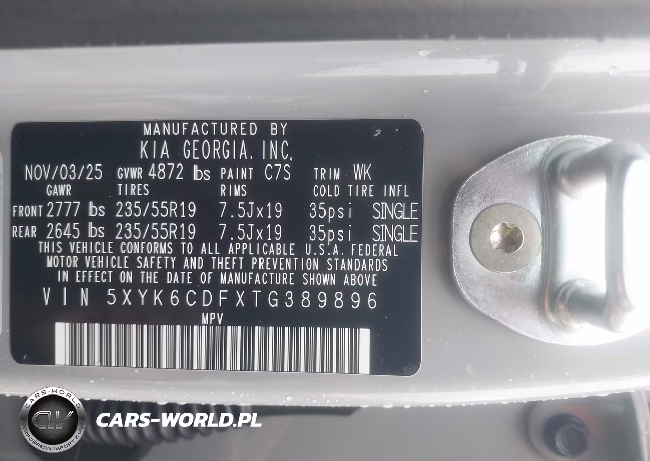 2026 Kia Sportage X-Line VIN:5XYK6CDFXTG389896 - 9