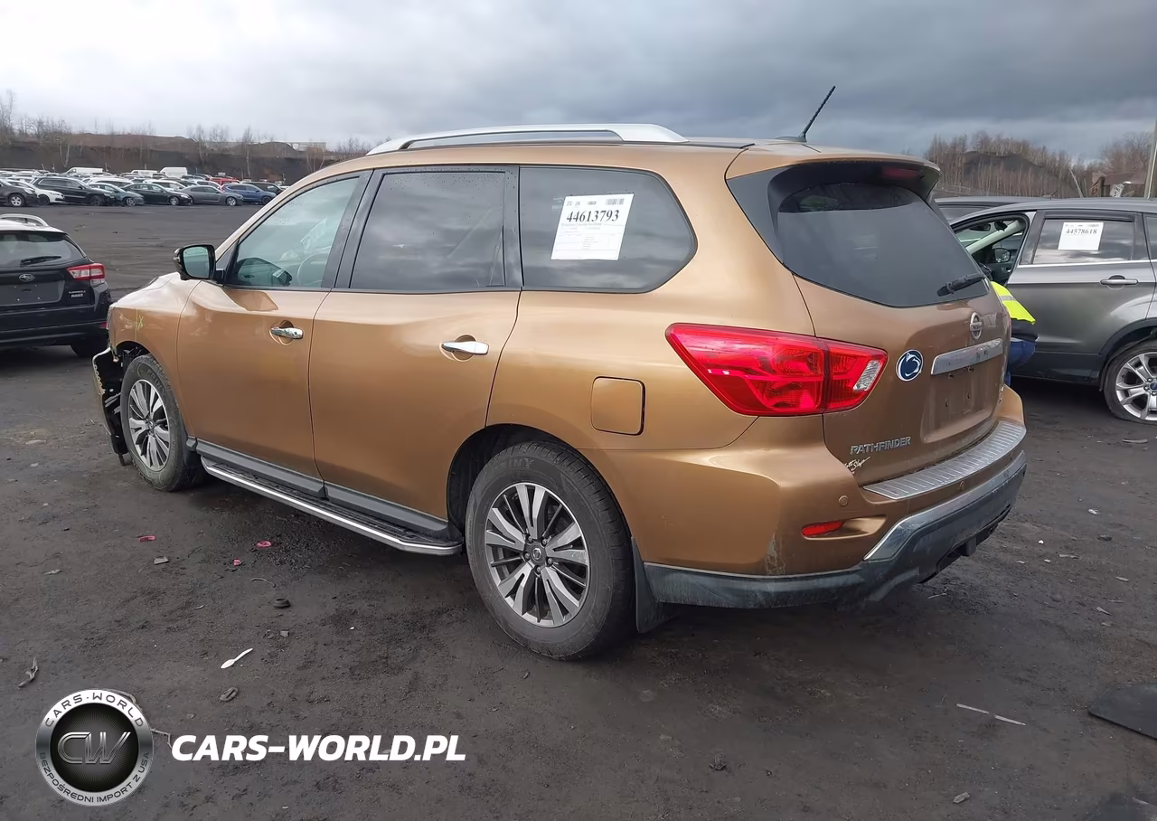 2017 Nissan Pathfinder Sl VIN:5N1DR2MMXHC613085 - 3