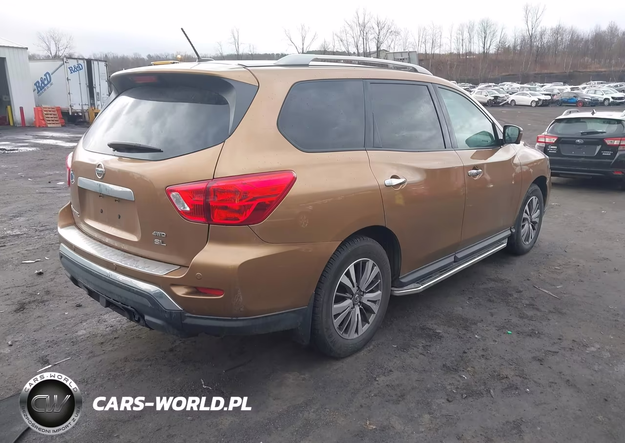 2017 Nissan Pathfinder Sl VIN:5N1DR2MMXHC613085 - 4