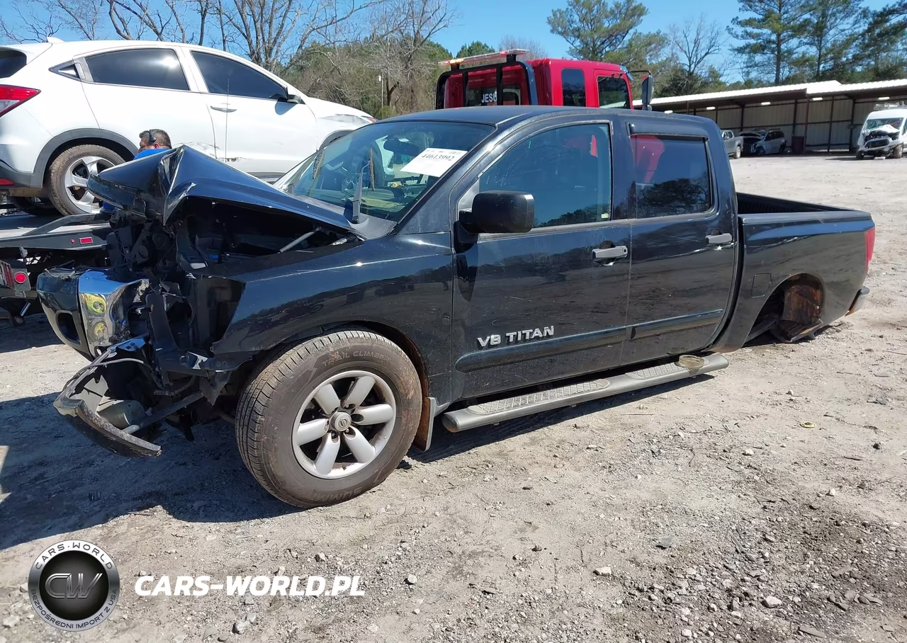 2013 Nissan Titan Sv VIN:1N6BA0EK2DN308325 - 2