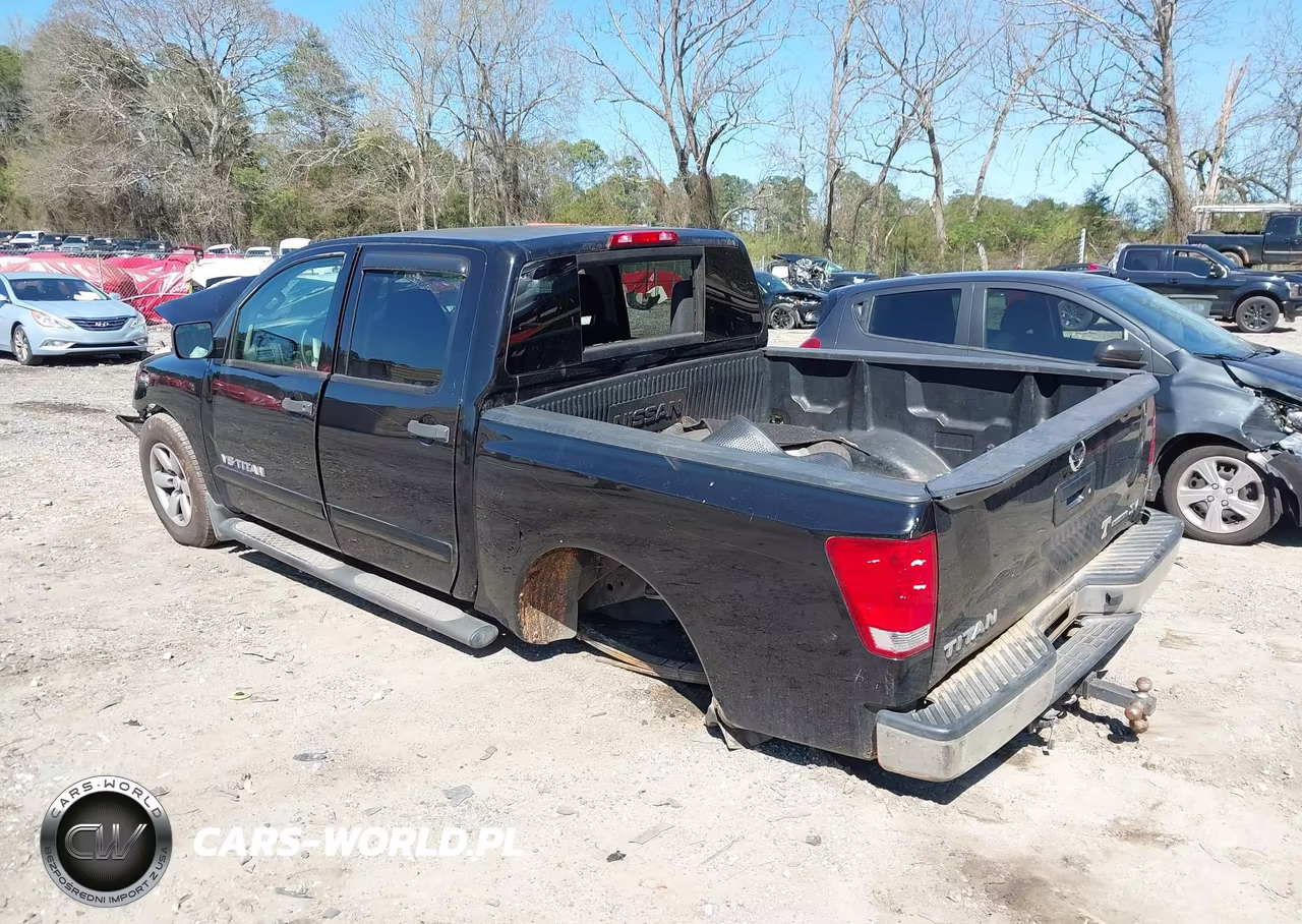 2013 Nissan Titan Sv VIN:1N6BA0EK2DN308325 - 3