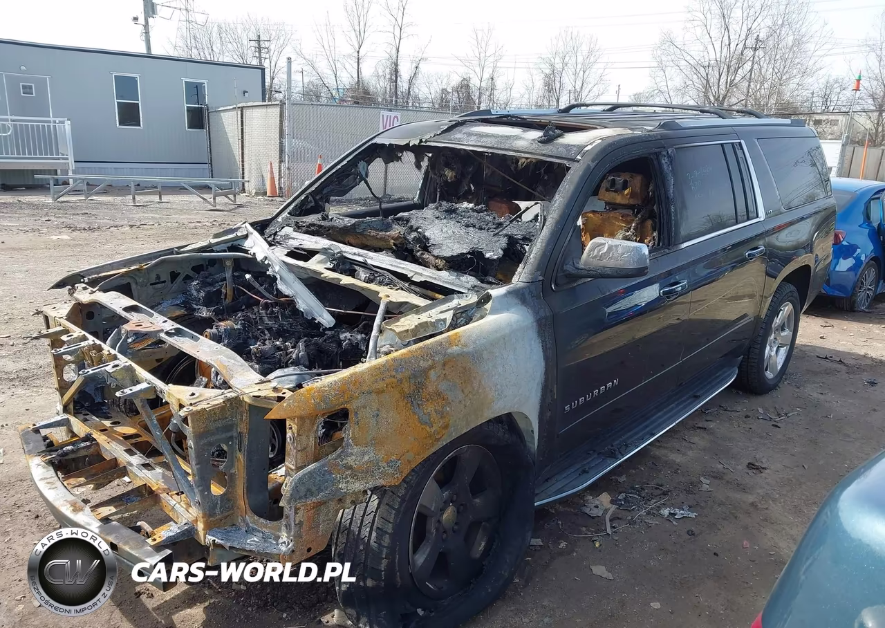2015 Chevrolet Suburban 1500 Ltz VIN:1GNSKKKC5FR746042 - 2