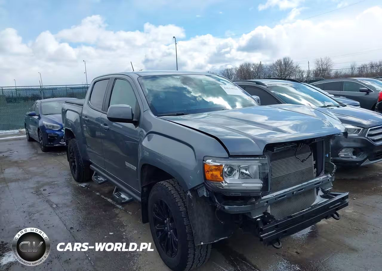 2021 GMC Canyon 4Wd Short Box Elevation