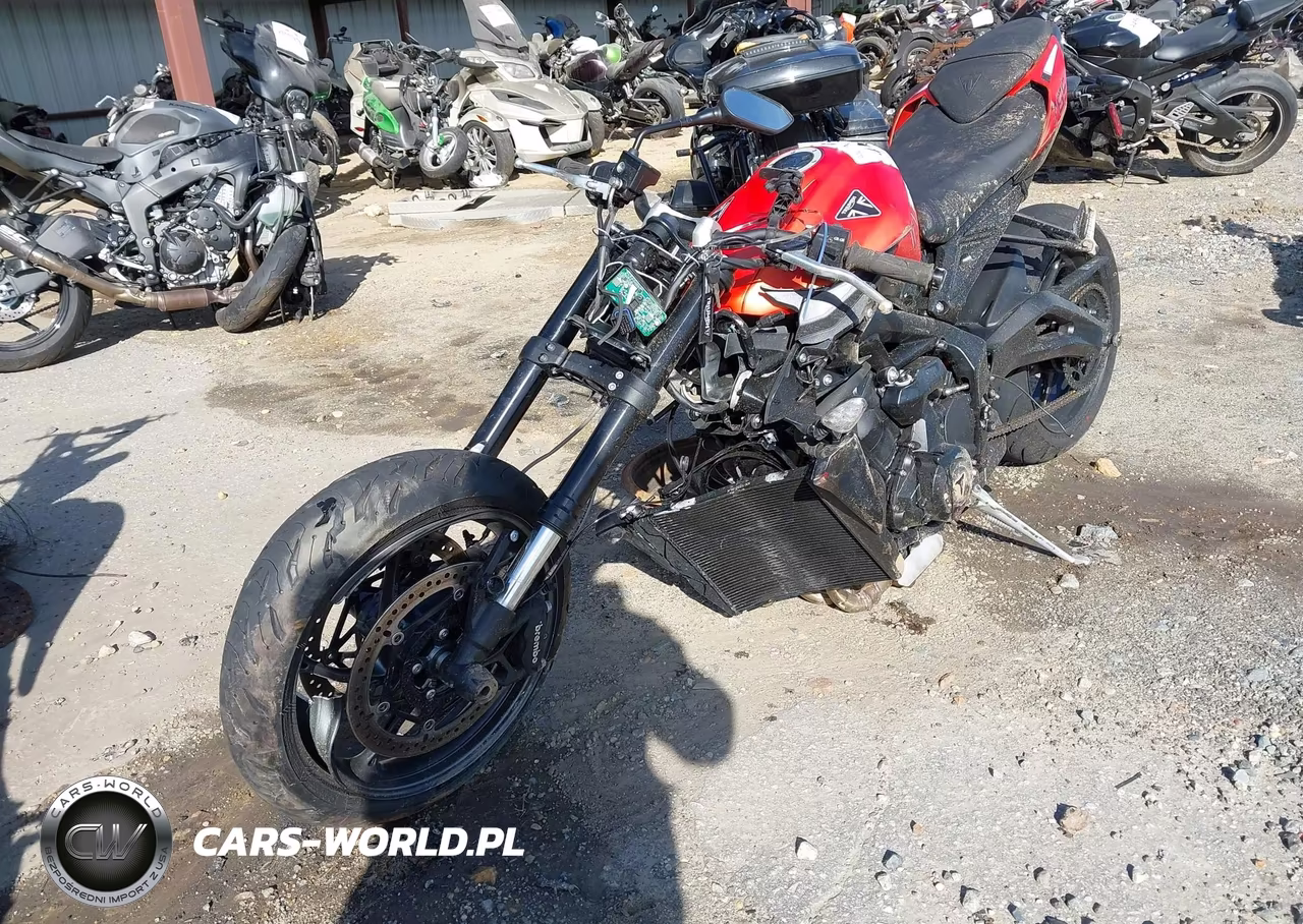 2025 Triumph Motorcycle Street Triple 765 R VIN:SMTA604SXSTCB0024 - 2