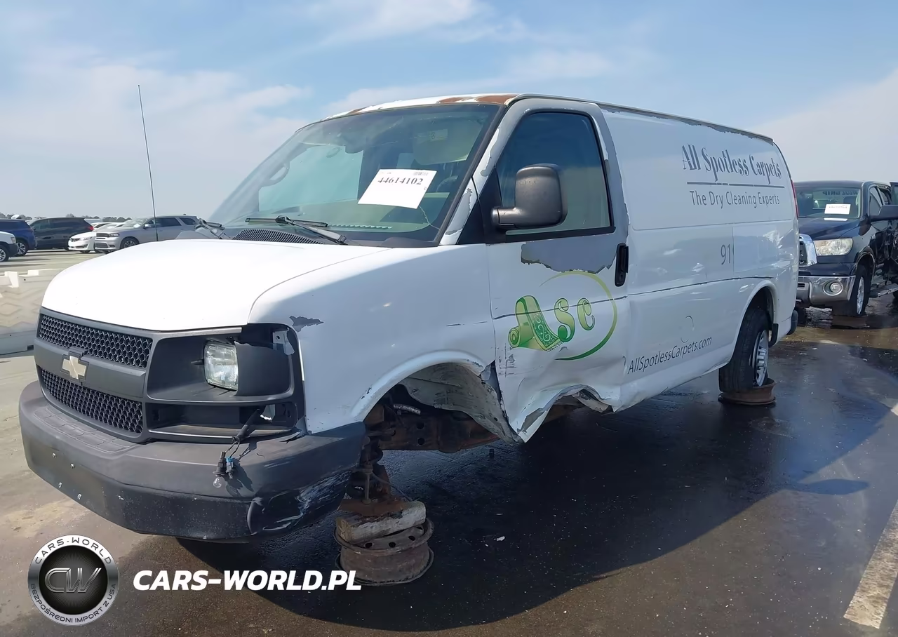 2010 Chevrolet Express 2500 Work Van VIN:1GCZGFDA2A1133346 - 2