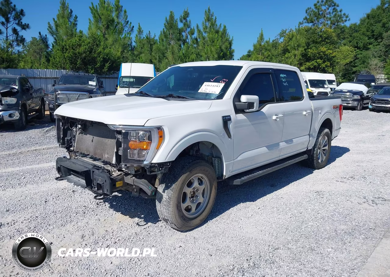2022 Ford F-150 Lariat VIN:1FTFW1E85NKE88080 - 2