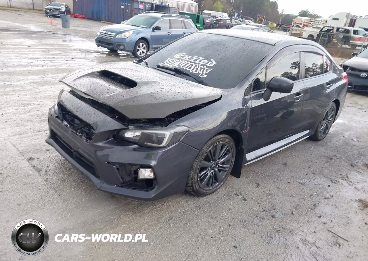 2018 Subaru Wrx VIN:JF1VA1A64J9826218 - 2