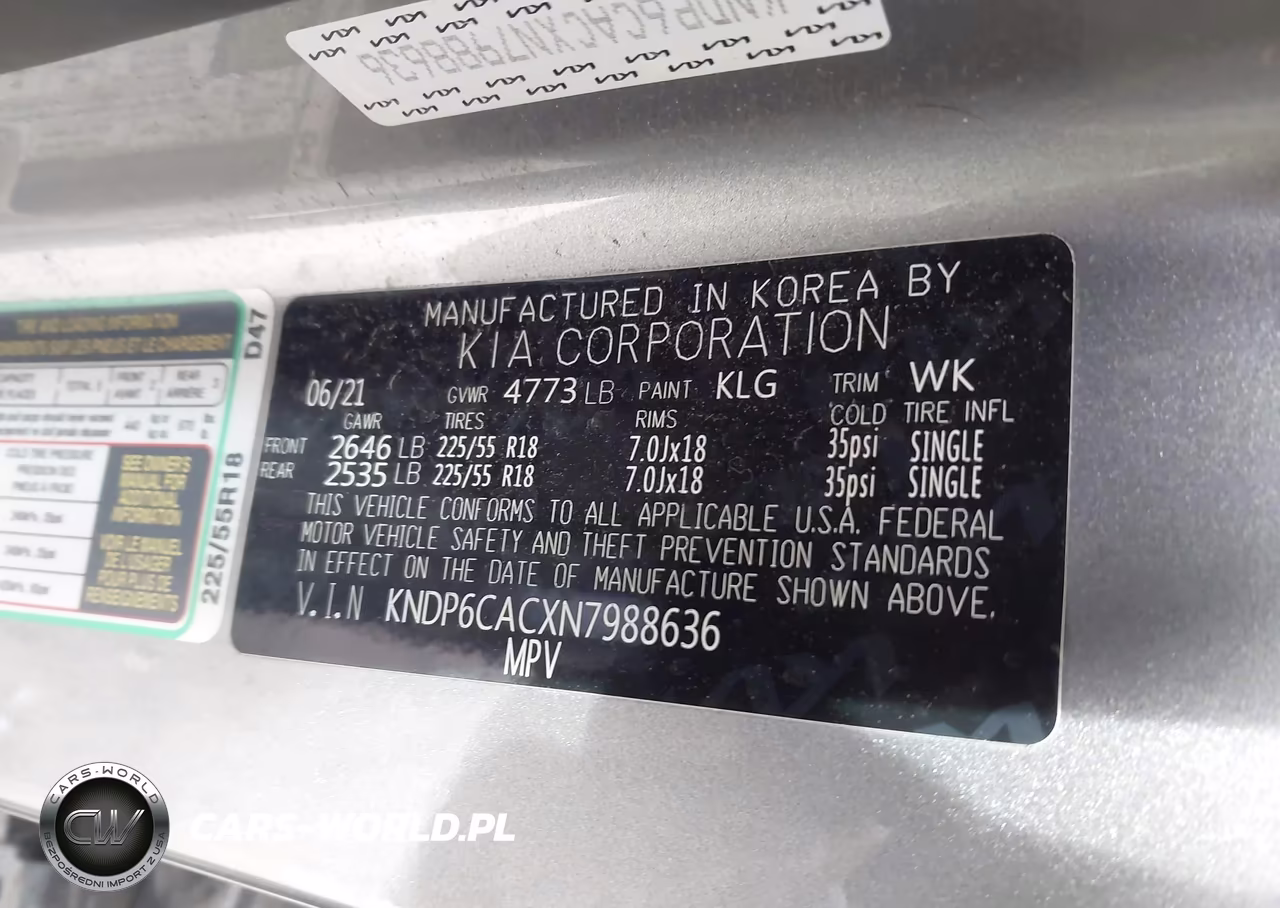 2022 Kia Sportage Nightfall Edition VIN:KNDP6CACXN7988636 - 9