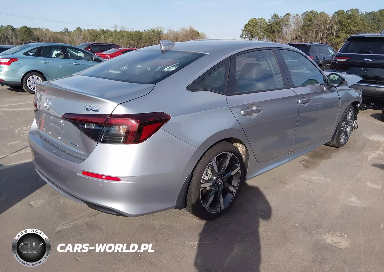 2025 Honda Civic Hybrid Sport-Sport Touring VIN:2HGFE4F89SH349206 - 4