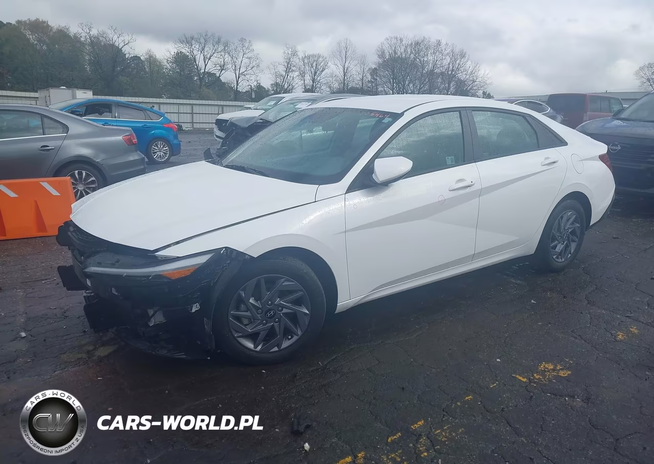 2024 Hyundai Elantra Sel VIN:KMHLM4DG2RU705464 - 2