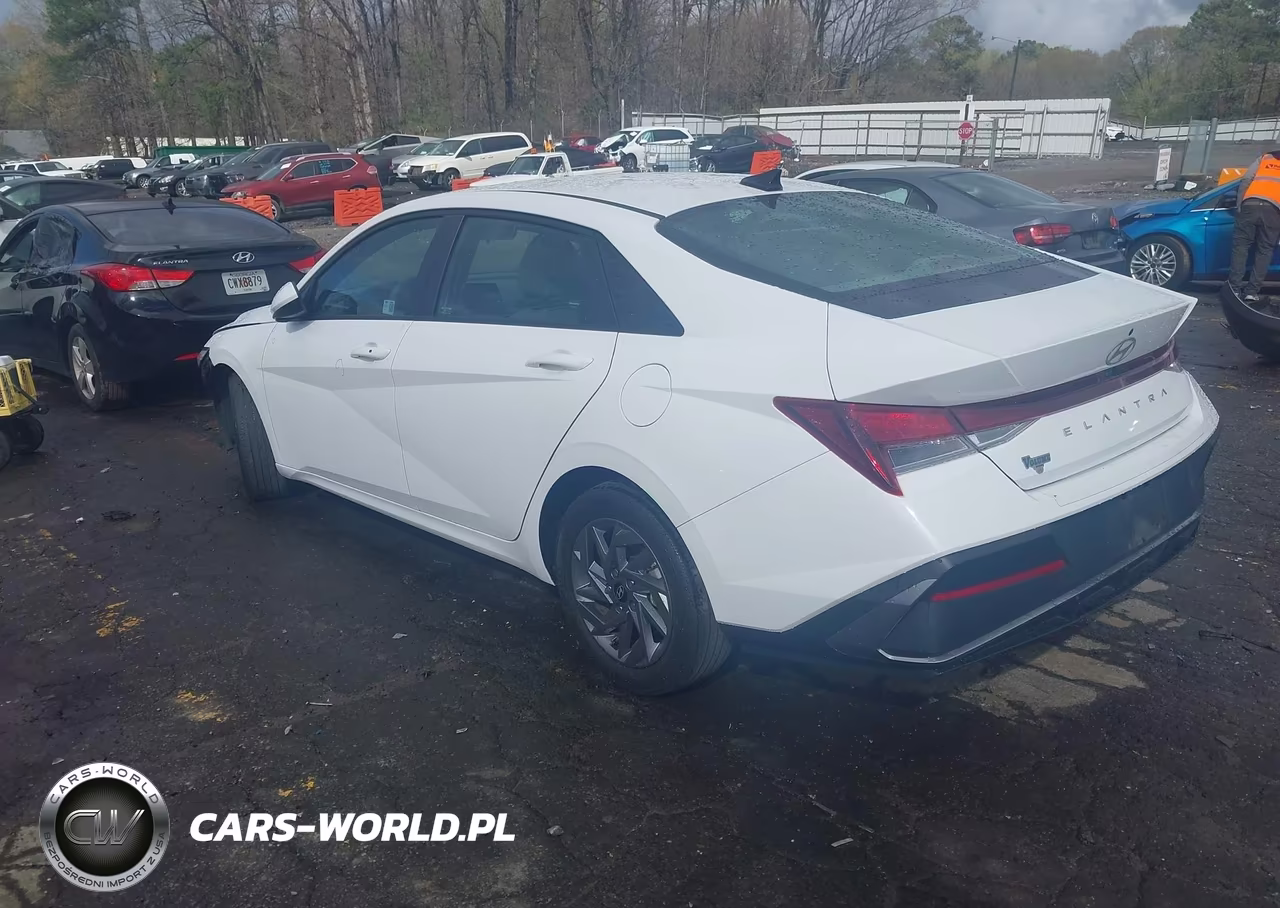 2024 Hyundai Elantra Sel VIN:KMHLM4DG2RU705464 - 3