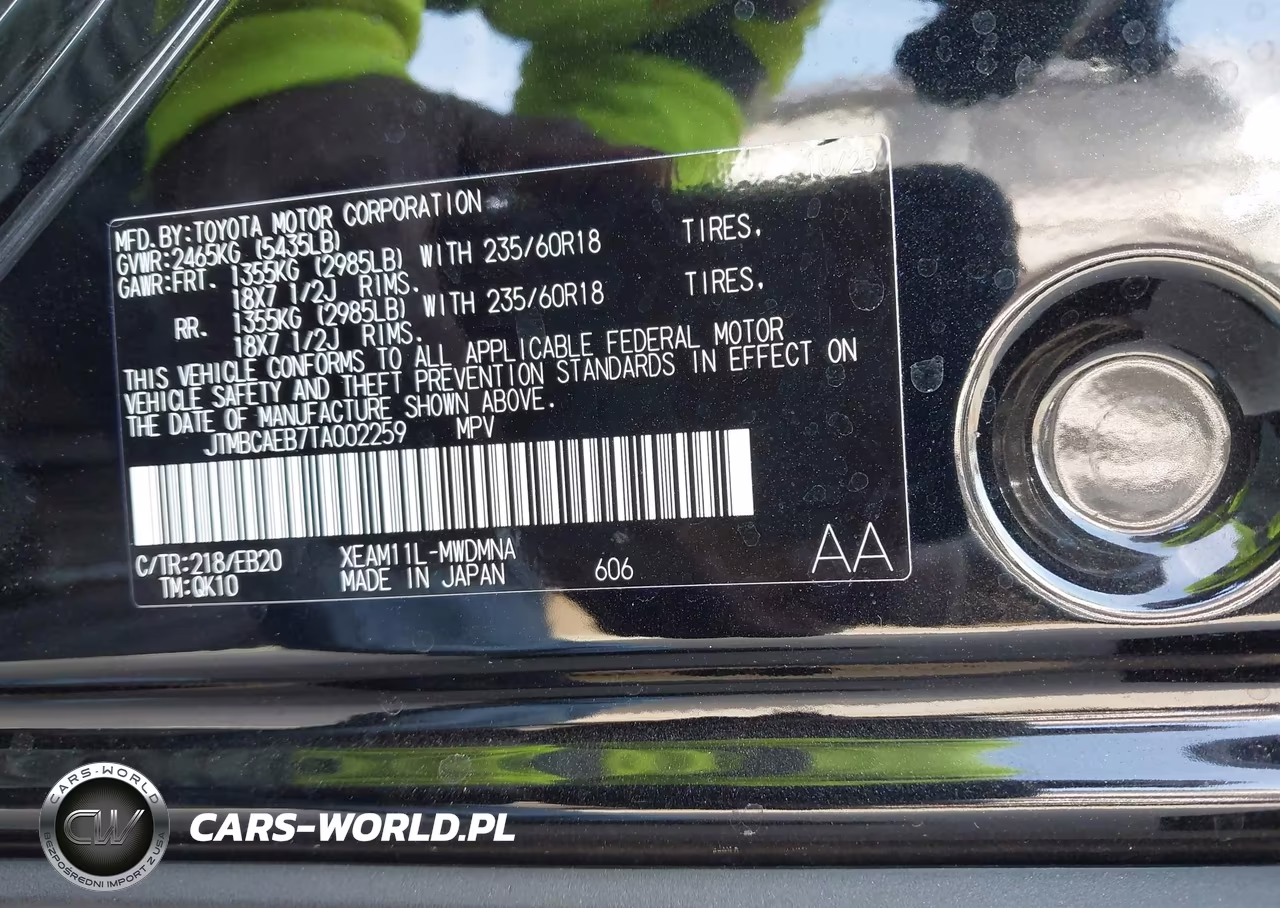 2026 Toyota Bz Xle Plus VIN:JTMBCAEB7TA002259 - 9
