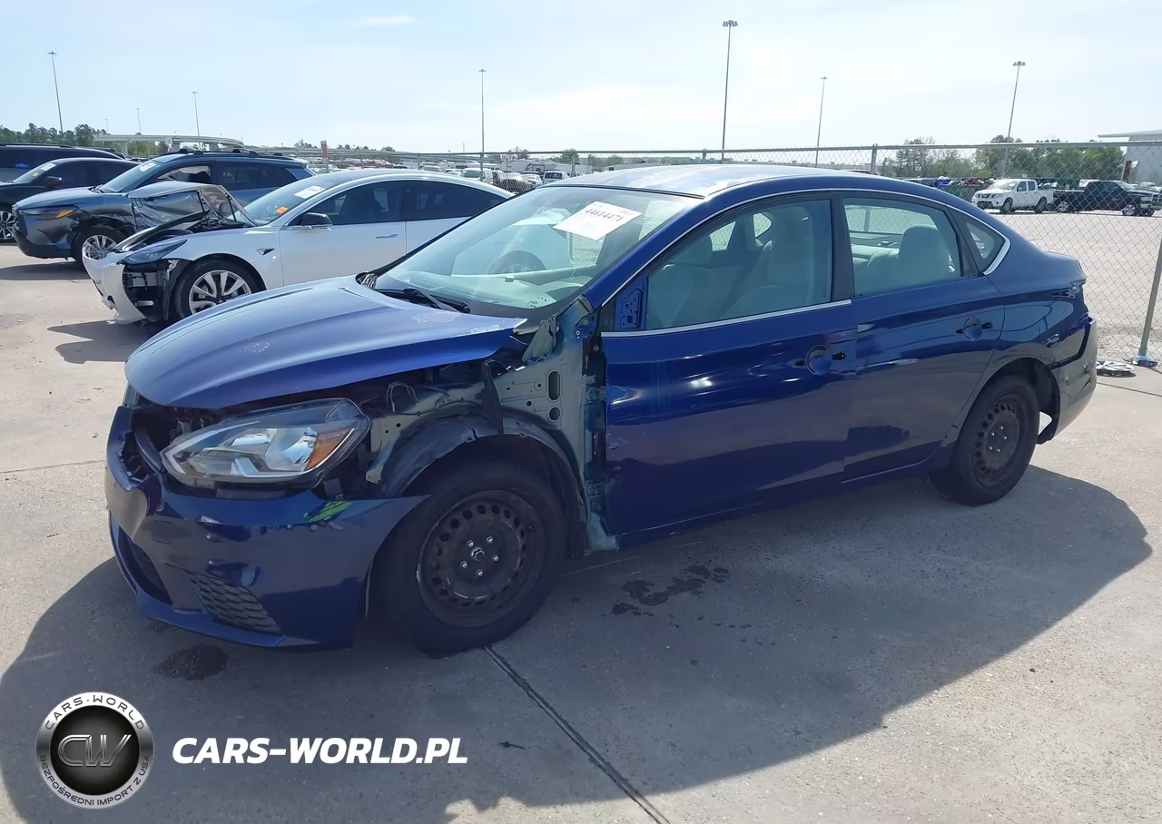 2016 Nissan Sentra Sv VIN:3N1AB7APXGY273386 - 2