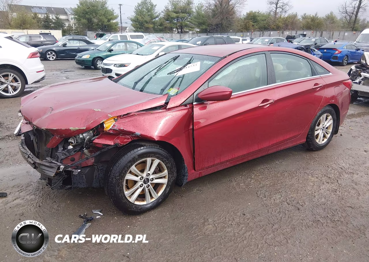 2011 Hyundai Sonata Gls VIN:5NPEB4AC7BH171821 - 2