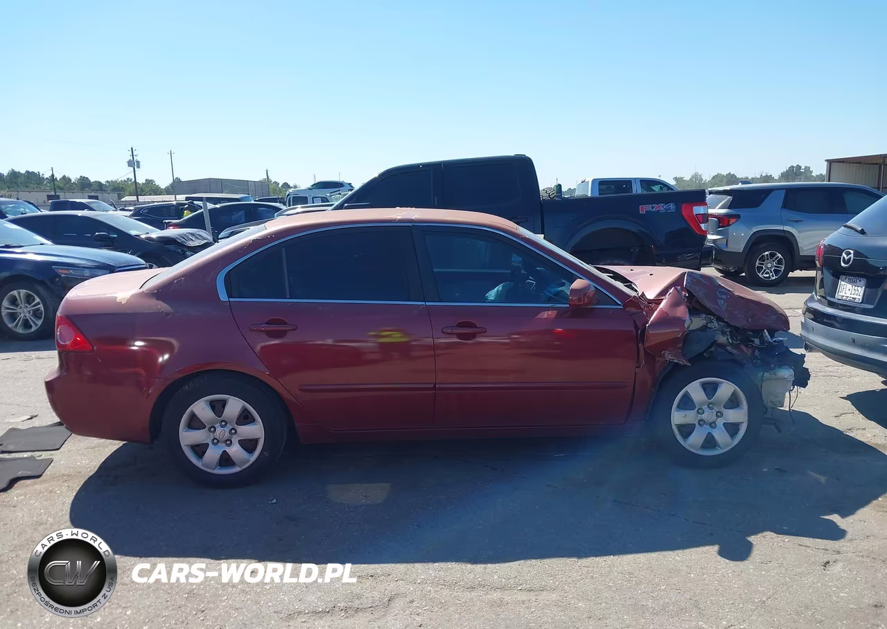 2007 Kia Optima Lx VIN:KNAGE123175131509 - 12