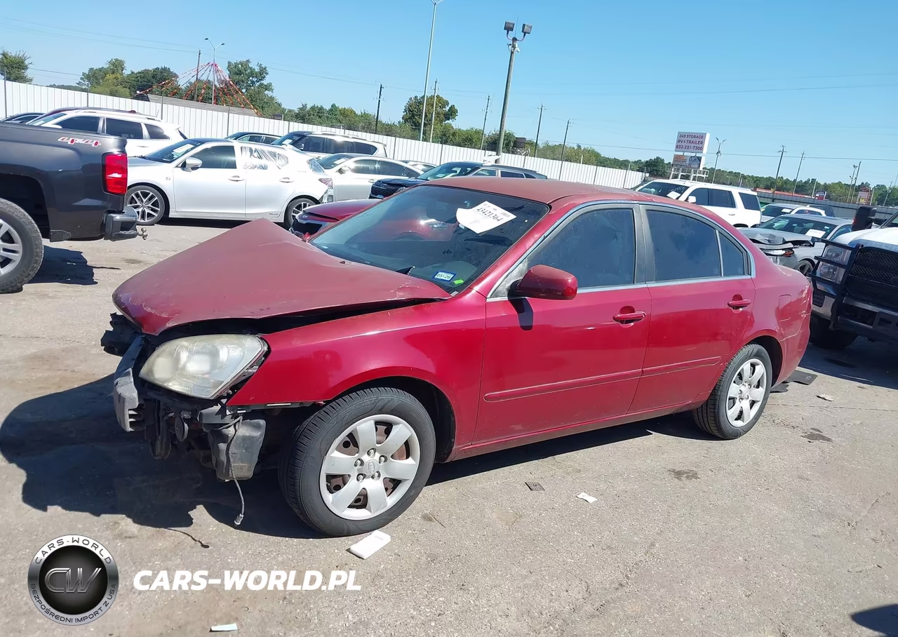 2007 Kia Optima Lx VIN:KNAGE123175131509 - 13