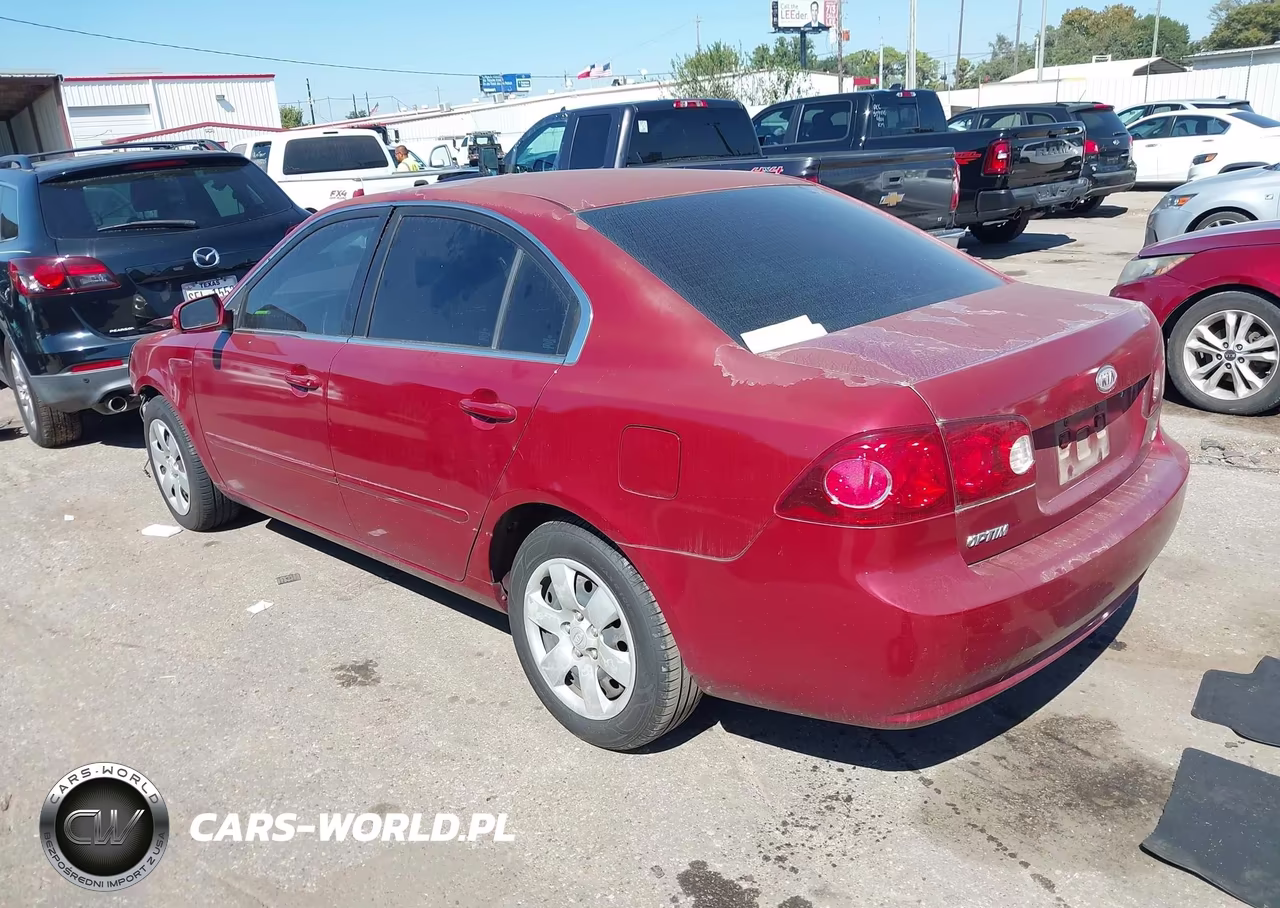 2007 Kia Optima Lx VIN:KNAGE123175131509 - 3