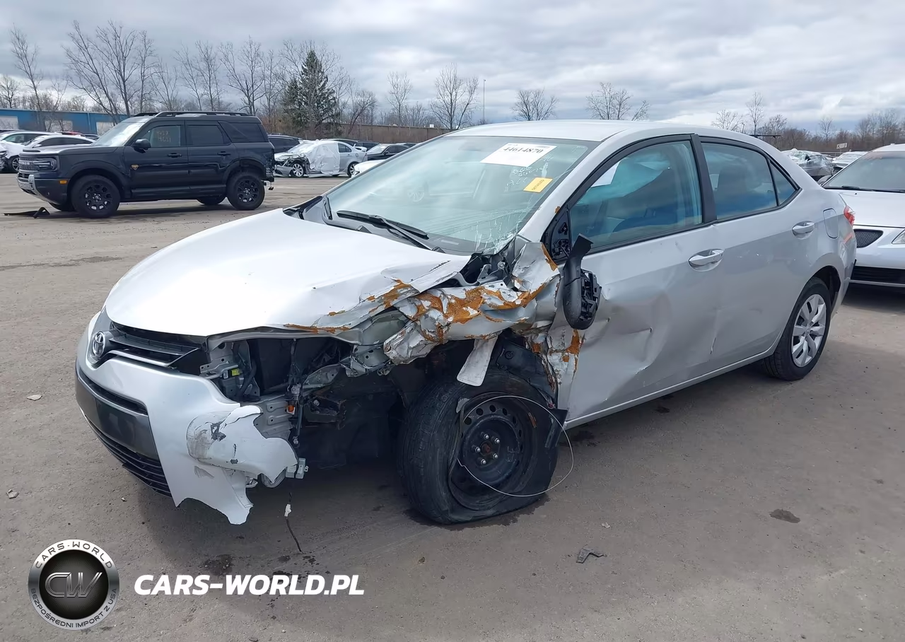 2016 Toyota Corolla Le VIN:2T1BURHE3GC560788 - 2