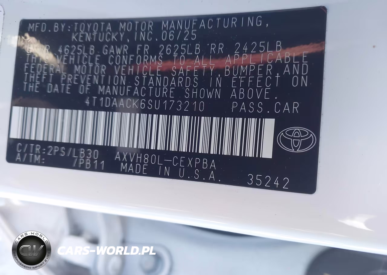 2025 Toyota Camry Xse VIN:4T1DAACK6SU173210 - 9