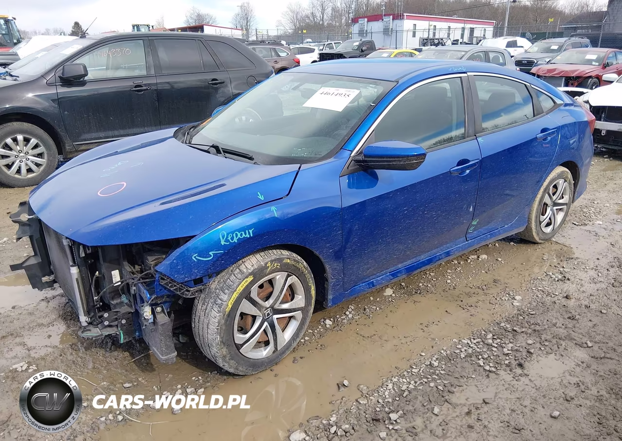 2017 Honda Civic Lx VIN:2HGFC2F54HH522929 - 2