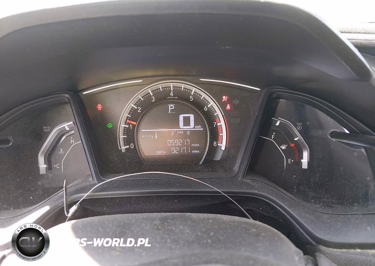 2017 Honda Civic Lx VIN:2HGFC2F54HH522929 - 7
