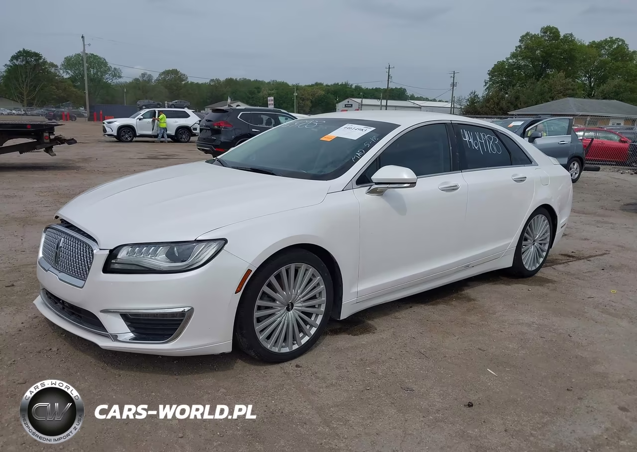 2017 Lincoln Mkz Hybrid Reserve VIN:3LN6L5MUXHR600933 - 2