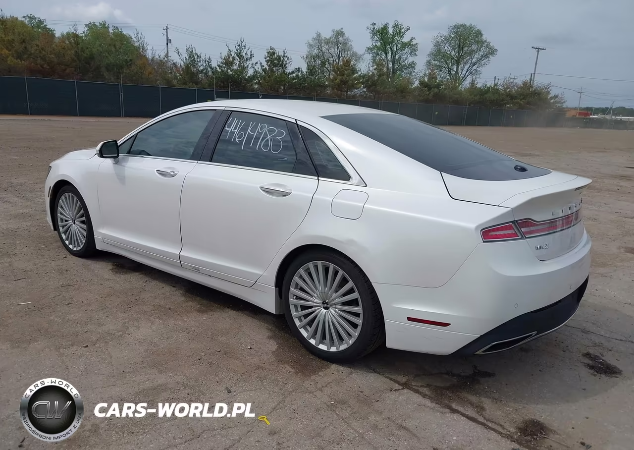 2017 Lincoln Mkz Hybrid Reserve VIN:3LN6L5MUXHR600933 - 3
