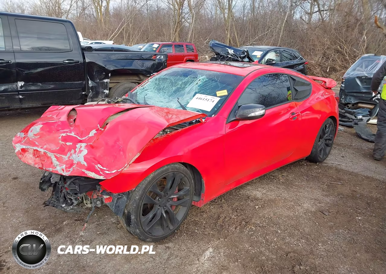 2013 Hyundai Genesis VIN:KMHHU6KJ6DU105930 - 2