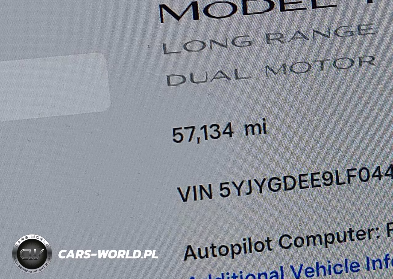 2020 Tesla Model Y Long Range Dual Motor All-Wheel Drive VIN:5YJYGDEE9LF044708 - 7