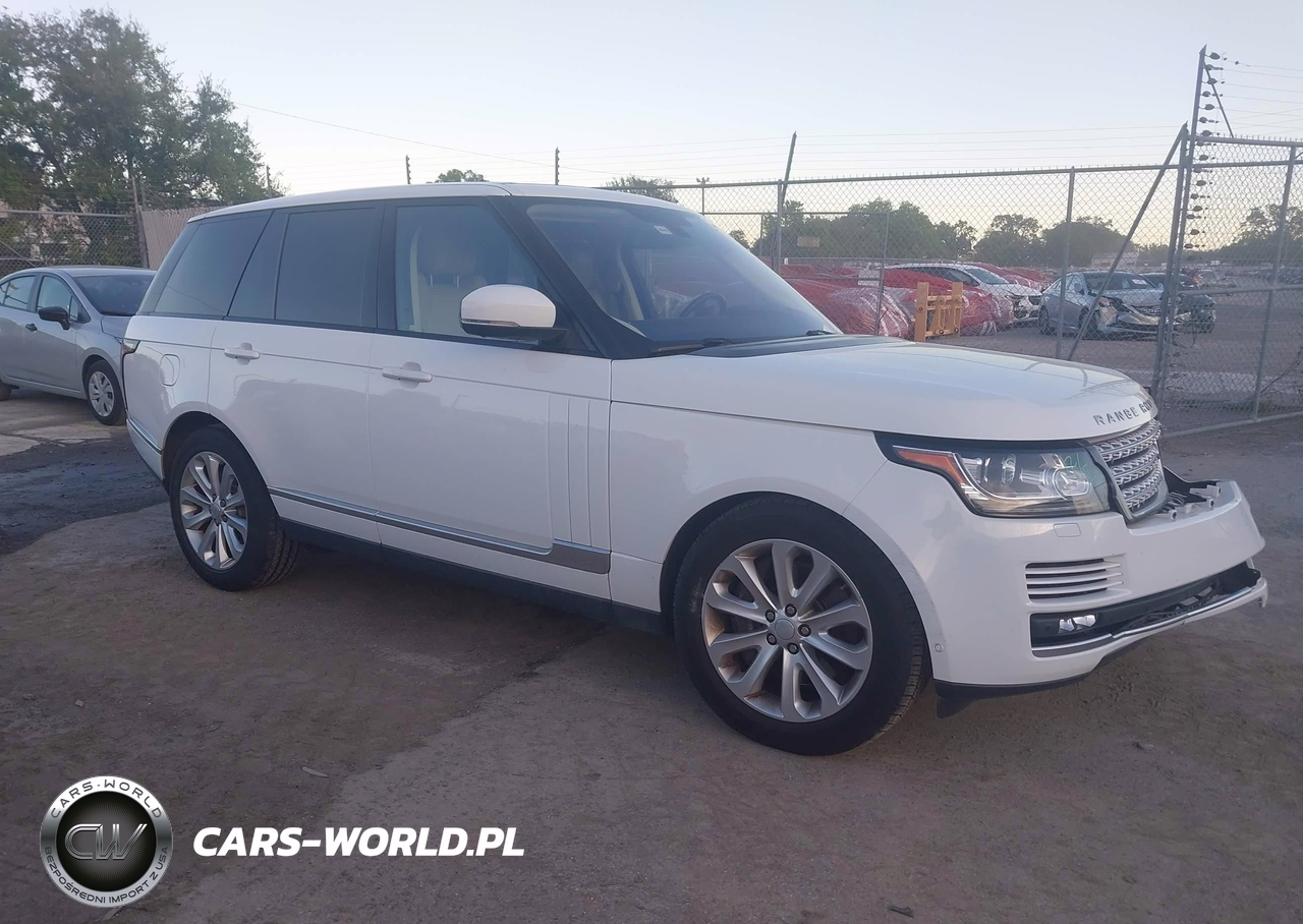 2016 Land Rover Range Rover 3.0L V6 Supercharged Hse