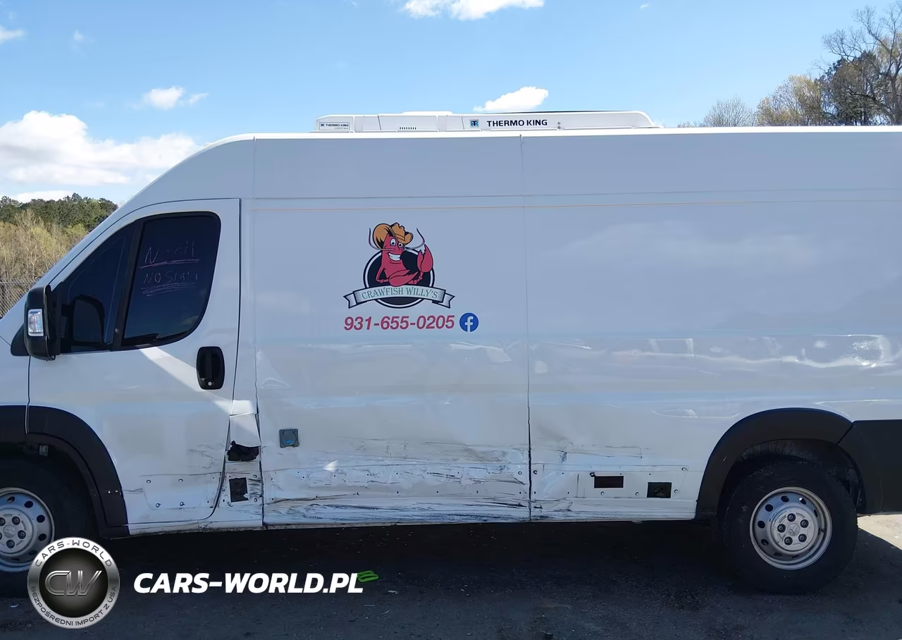 2023 Ram Promaster 3500 Cargo Van High Roof 159 Wb Ext VIN:3C6MRVJG6PE508689 - 14