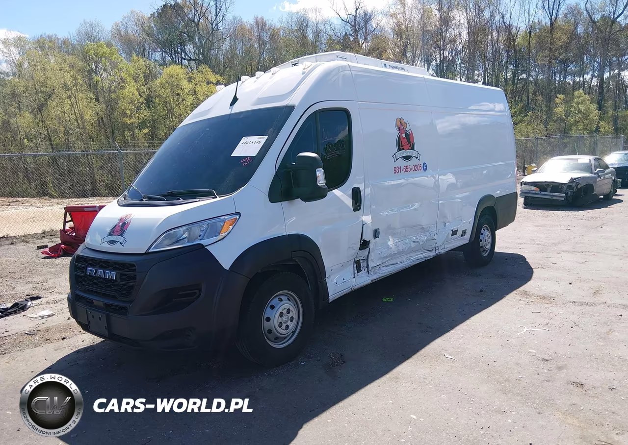 2023 Ram Promaster 3500 Cargo Van High Roof 159 Wb Ext VIN:3C6MRVJG6PE508689 - 2